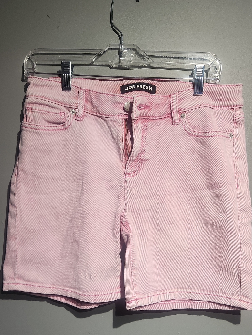 Joe Fresh Light Pink Denim Shorts